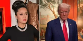 Salma Hayek revela que Donald Trump la cortejó en el pasado.