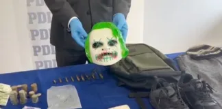 Detenido el 'Joker' de Magallanes: robos y municiones de guerra en su poder.