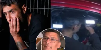 Hincha rescata a Jorge Valdivia del asedio mediático tras su salida de prisión.