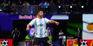 Kun Agüero expresa su enojo tras la sorpresiva eliminación de Argentina en la Kings League.