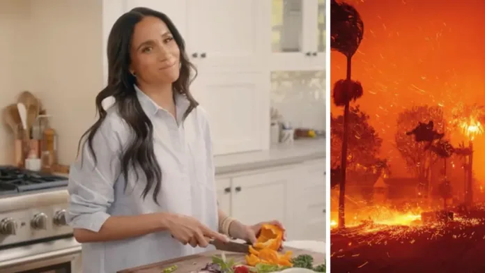 Meghan Markle solicita posponer su serie en Netflix por incendios en California. Meghan Markle solicita posponer su serie en Netflix por incendios en California.