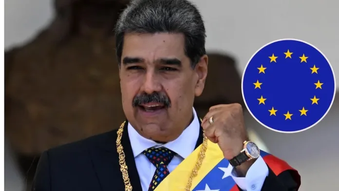 La UE condena la restricción diplomática impuesta por Venezuela a sus Estados miembros. La UE condena la restricción diplomática impuesta por Venezuela a sus Estados miembros.
