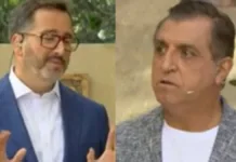 Iván Torres reacciona con humor a la confesión coqueta de Eduardo Fuentes.