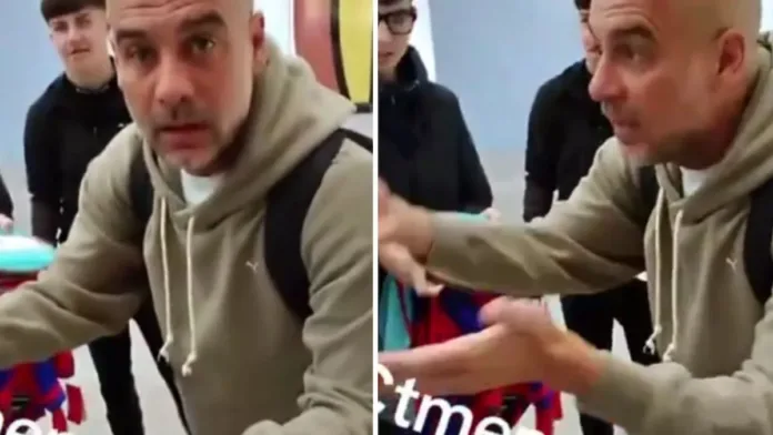 Pep Guardiola enseña a los jóvenes sobre respeto y admiración en su última reacción. Pep Guardiola enseña a los jóvenes sobre respeto y admiración en su última reacción.