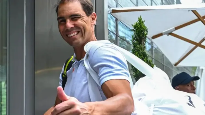 Rafael Nadal explora nuevas pasiones deportivas tras su retiro del tenis. Rafael Nadal explora nuevas pasiones deportivas tras su retiro del tenis.