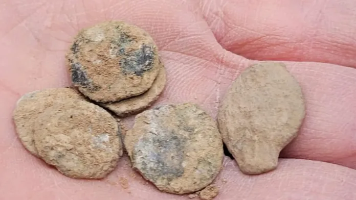Descubren 160 monedas asmoneas de 2.100 años en el valle del Jordán. Descubren 160 monedas asmoneas de 2.100 años en el valle del Jordán.