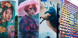 Cuatro argentinos compiten por el título de "mejor mural del mundo".