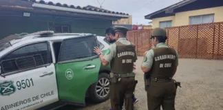 Detención de un hombre con vehículo robado gracias al control vehicular.