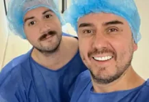 César Campos y su esposo: un cambio de cuerpo y alma en su nueva etapa.