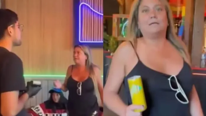 Denisse Campos desata violencia en bar de Viña del Mar: insultos y agresiones a trabajadores. Denisse Campos desata violencia en bar de Viña del Mar: insultos y agresiones a trabajadores.
