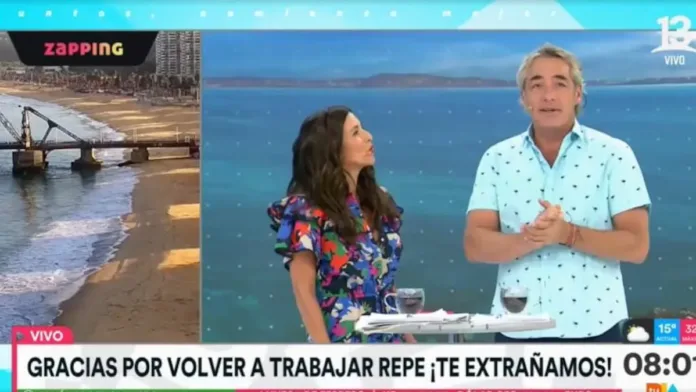 José Luis Repenning regresa al matinal junto a Karla Constant tras sus vacaciones. José Luis Repenning regresa al matinal junto a Karla Constant tras sus vacaciones.