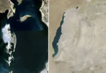 De lago majestuoso a desierto tóxico: la triste historia de un gigante perdido.