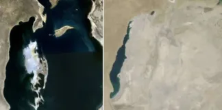 De lago majestuoso a desierto tóxico: la triste historia de un gigante perdido.
