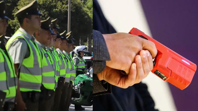 Protocolo de Carabineros: uso de tasers excluye a niños y adolescentes. Protocolo de Carabineros: uso de tasers excluye a niños y adolescentes.