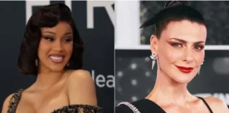 Cardi B brilla en los Grammy con el vestido que ya lució Tonka Tomicic.