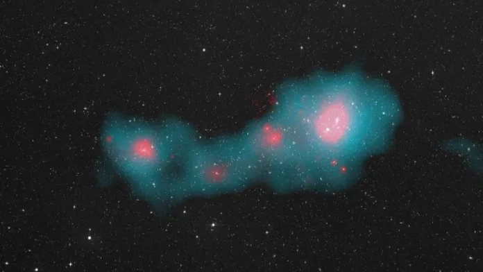 Descubren la mayor estructura del universo: ¡1.300 millones de años luz de tamaño! Descubren la mayor estructura del universo: ¡1.300 millones de años luz de tamaño!