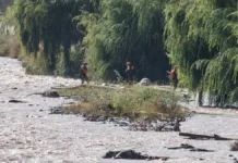 Cuerpo hallado en el Río Mapocho: Carabineros investigan las circunstancias.