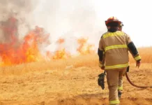 Alerta Roja en San Ignacio: incendio forestal amenaza áreas pobladas.