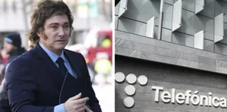 Milei y su polémica frase sobre monopolios en medio de la venta de Telefónica.