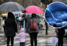 Lluvias y tormentas eléctricas este martes: conoce las zonas afectadas.