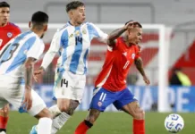 Argentina enfrenta a Chile con 15 bajas en las Eliminatorias 2026.