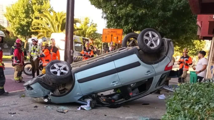 Colisión en Concepción: cinco heridos Colisión en Concepción: cinco heridos