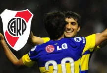 El ex Boca sorprende al posar con la camiseta de River
