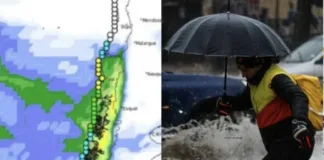 Primera gran lluvia del año en Chile: pronóstico para Santiago y otras regiones.