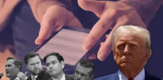 Asesores de Trump filtran información al incluir a periodista en reunión secreta.
