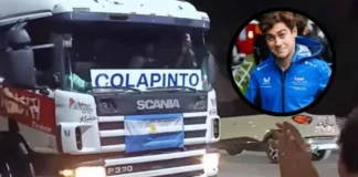 Franco Colapinto y su familia