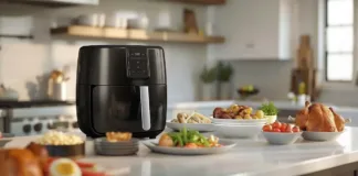 Descubre qué alimentos evitar en la freidora de aire y sus riesgos.