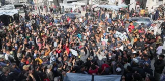 Protestas en Gaza: palestinos exigen recuperar sus vidas y derechos.