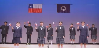 Cultura chilena en Japón: himnos y empanadas en una ciudad única.