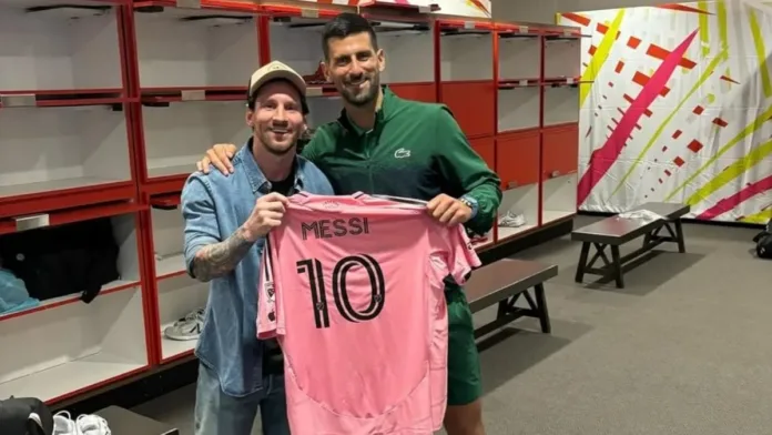 Djokovic comparte una divertida anécdota con el hijo de Messi. Djokovic comparte una divertida anécdota con el hijo de Messi.