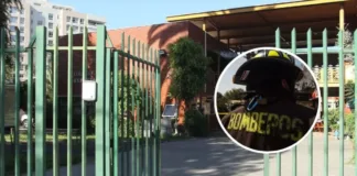 Evacuación en Ñuñoa tras derrame químico en bodega cerca del colegio República de Siria.
