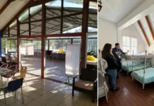 Albergues transitorios en Viña del Mar para afectados por desalojo en Lajarilla.