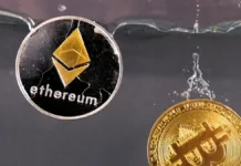 Caída drástica de Bitcoin y Ether ante temores de un nuevo 'lunes negro'.