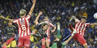 El golazo de Cavani anulado genera debate: ¿acertó el árbitro Echenique?