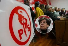 Reunión de emergencia del PS tras la destitución de Isabel Allende y su inhabilitación.
