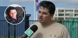 El hijo del tripulante del 'Cobra' expresa su angustia tras el naufragio en Coronel.