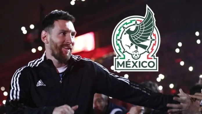 Lionel Messi y el inesperado obsequio de la Selección Mexicana tras la tensión. Lionel Messi y el inesperado obsequio de la Selección Mexicana tras la tensión.