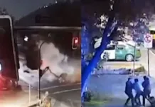 Conductor formalizado por manejar ebrio tras accidente en Providencia.