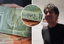 Un niño encuentra un billete especial y gana $1 millón en su compra de queso.